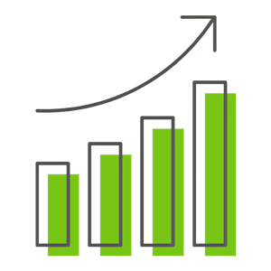 Upward Traffic Chart